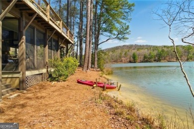 This unique 3 BR / 2 BATH villa sits directly on the edge of on Big Canoe Golf Club - Cherokee in Georgia - for sale on GolfHomes.com, golf home, golf lot
