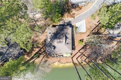 This unique 3 BR / 2 BATH villa sits directly on the edge of on Big Canoe Golf Club - Cherokee in Georgia - for sale on GolfHomes.com, golf home, golf lot