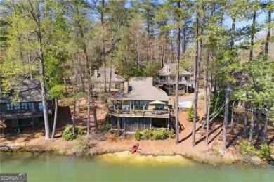 This unique 3 BR / 2 BATH villa sits directly on the edge of on Big Canoe Golf Club - Cherokee in Georgia - for sale on GolfHomes.com, golf home, golf lot