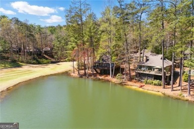 This unique 3 BR / 2 BATH villa sits directly on the edge of on Big Canoe Golf Club - Cherokee in Georgia - for sale on GolfHomes.com, golf home, golf lot