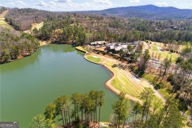This unique 3 BR / 2 BATH villa sits directly on the edge of on Big Canoe Golf Club - Cherokee in Georgia - for sale on GolfHomes.com, golf home, golf lot