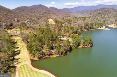This unique 3 BR / 2 BATH villa sits directly on the edge of on Big Canoe Golf Club - Cherokee in Georgia - for sale on GolfHomes.com, golf home, golf lot