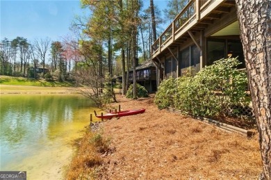 This unique 3 BR / 2 BATH villa sits directly on the edge of on Big Canoe Golf Club - Cherokee in Georgia - for sale on GolfHomes.com, golf home, golf lot