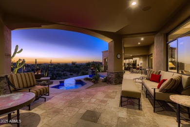 Unparalleled golf course living. Stunning ~5300 sq ft Troon on Troon North Golf Club  in Arizona - for sale on GolfHomes.com, golf home, golf lot