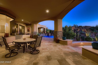 Unparalleled golf course living. Stunning ~5300 sq ft Troon on Troon North Golf Club  in Arizona - for sale on GolfHomes.com, golf home, golf lot