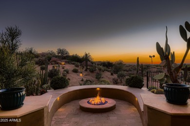 Unparalleled golf course living. Stunning ~5300 sq ft Troon on Troon North Golf Club  in Arizona - for sale on GolfHomes.com, golf home, golf lot