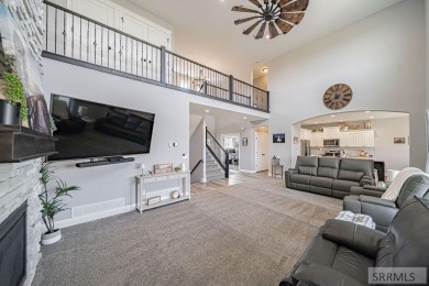 Stunning home nestled in a quiet, secluded neighborhood right on Idaho Falls Country Club in Idaho - for sale on GolfHomes.com, golf home, golf lot