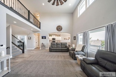 Stunning home nestled in a quiet, secluded neighborhood right on Idaho Falls Country Club in Idaho - for sale on GolfHomes.com, golf home, golf lot