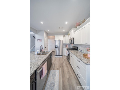 Stunning home nestled in a quiet, secluded neighborhood right on Idaho Falls Country Club in Idaho - for sale on GolfHomes.com, golf home, golf lot