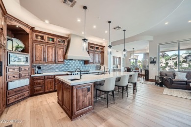 Unparalleled golf course living. Stunning ~5300 sq ft Troon on Troon North Golf Club  in Arizona - for sale on GolfHomes.com, golf home, golf lot