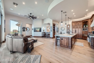 Unparalleled golf course living. Stunning ~5300 sq ft Troon on Troon North Golf Club  in Arizona - for sale on GolfHomes.com, golf home, golf lot