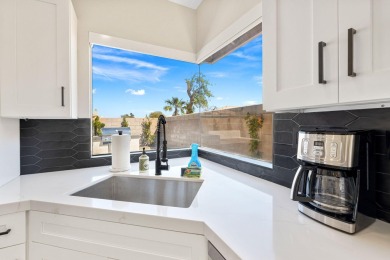 Resort-Style Living in Whitehawk - Fully Furnished Designer Pool on Palm Desert Resort Country Club in California - for sale on GolfHomes.com, golf home, golf lot