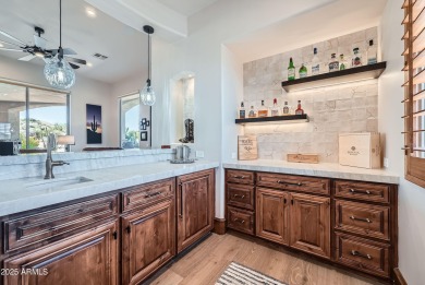 Unparalleled golf course living. Stunning ~5300 sq ft Troon on Troon North Golf Club  in Arizona - for sale on GolfHomes.com, golf home, golf lot
