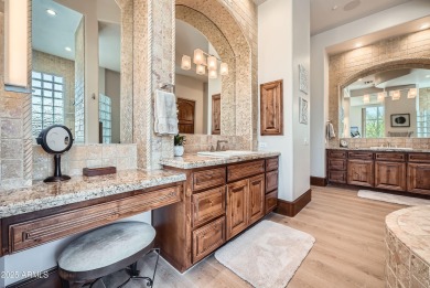 Unparalleled golf course living. Stunning ~5300 sq ft Troon on Troon North Golf Club  in Arizona - for sale on GolfHomes.com, golf home, golf lot