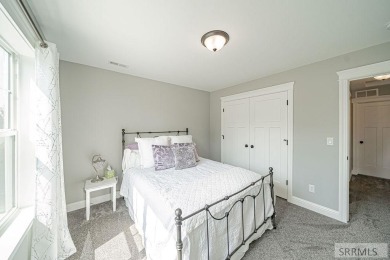Stunning home nestled in a quiet, secluded neighborhood right on Idaho Falls Country Club in Idaho - for sale on GolfHomes.com, golf home, golf lot