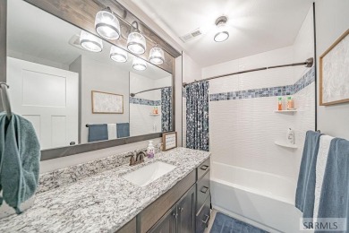 Stunning home nestled in a quiet, secluded neighborhood right on Idaho Falls Country Club in Idaho - for sale on GolfHomes.com, golf home, golf lot