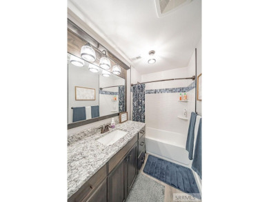 Stunning home nestled in a quiet, secluded neighborhood right on Idaho Falls Country Club in Idaho - for sale on GolfHomes.com, golf home, golf lot