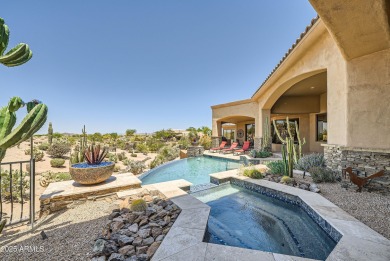 Unparalleled golf course living. Stunning ~5300 sq ft Troon on Troon North Golf Club  in Arizona - for sale on GolfHomes.com, golf home, golf lot