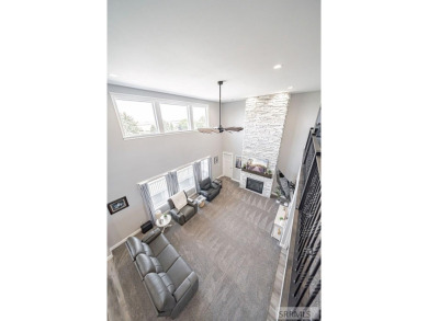 Stunning home nestled in a quiet, secluded neighborhood right on Idaho Falls Country Club in Idaho - for sale on GolfHomes.com, golf home, golf lot