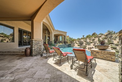 Unparalleled golf course living. Stunning ~5300 sq ft Troon on Troon North Golf Club  in Arizona - for sale on GolfHomes.com, golf home, golf lot