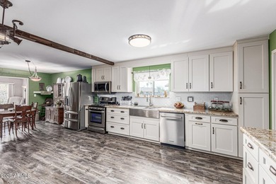 RARE and thoughtfully reimagined 3 bedroom, 2 bath home in Sun on Sun City Country Club in Arizona - for sale on GolfHomes.com, golf home, golf lot