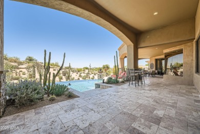 Unparalleled golf course living. Stunning ~5300 sq ft Troon on Troon North Golf Club  in Arizona - for sale on GolfHomes.com, golf home, golf lot