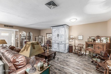 RARE and thoughtfully reimagined 3 bedroom, 2 bath home in Sun on Sun City Country Club in Arizona - for sale on GolfHomes.com, golf home, golf lot