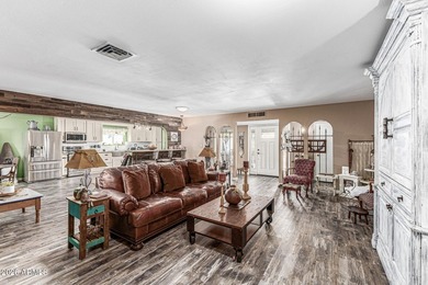 RARE and thoughtfully reimagined 3 bedroom, 2 bath home in Sun on Sun City Country Club in Arizona - for sale on GolfHomes.com, golf home, golf lot