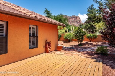 Your Sedona Shangri-La Awaits!Discover effortless living in this on Oakcreek Country Club in Arizona - for sale on GolfHomes.com, golf home, golf lot