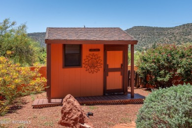 Your Sedona Shangri-La Awaits!Discover effortless living in this on Oakcreek Country Club in Arizona - for sale on GolfHomes.com, golf home, golf lot