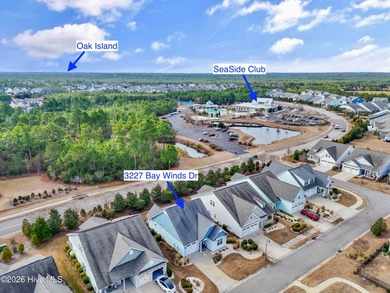 This cottage home is being sold Fully Furnished (minus a few on Members Club At St. James Plantation in North Carolina - for sale on GolfHomes.com, golf home, golf lot