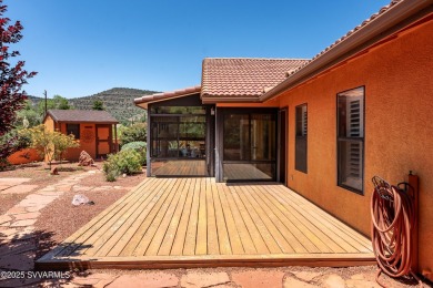 Your Sedona Shangri-La Awaits!Discover effortless living in this on Oakcreek Country Club in Arizona - for sale on GolfHomes.com, golf home, golf lot