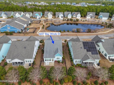 This cottage home is being sold Fully Furnished (minus a few on Members Club At St. James Plantation in North Carolina - for sale on GolfHomes.com, golf home, golf lot