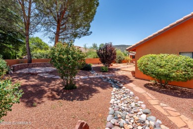 Your Sedona Shangri-La Awaits!Discover effortless living in this on Oakcreek Country Club in Arizona - for sale on GolfHomes.com, golf home, golf lot