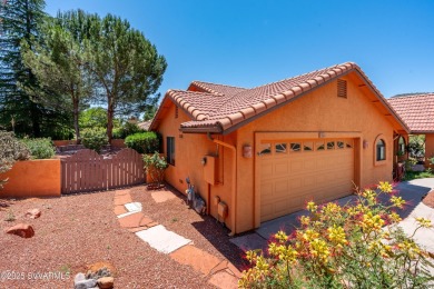 Your Sedona Shangri-La Awaits!Discover effortless living in this on Oakcreek Country Club in Arizona - for sale on GolfHomes.com, golf home, golf lot
