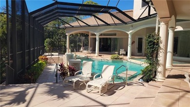 THE LARGEST OF ONLY 5 RIVERFRONT HOMES IN COLLIER'S RESERVE on Colliers Reserve Country Club in Florida - for sale on GolfHomes.com, golf home, golf lot