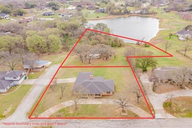 1.78 acres with a 30x40 brick shop, RV Hookup, RV and boat on Mountain Valley Country Club in Texas - for sale on GolfHomes.com, golf home, golf lot