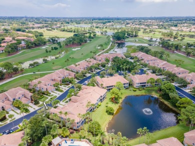 Enjoy beautiful lake views from one of the largest 3 bedroom on PGA National Golf Club in Florida - for sale on GolfHomes.com, golf home, golf lot