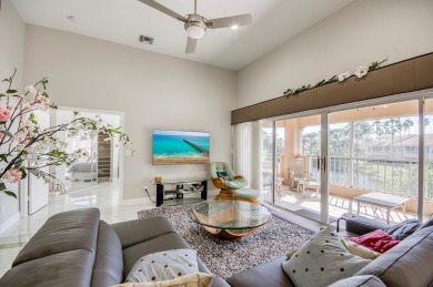 Enjoy beautiful lake views from one of the largest 3 bedroom on PGA National Golf Club in Florida - for sale on GolfHomes.com, golf home, golf lot