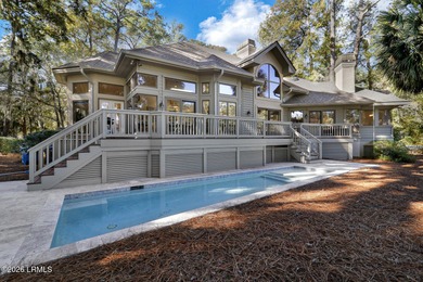 Perfectly positioned on the second green of the iconic Harbour on Harbour Town Golf Links in South Carolina - for sale on GolfHomes.com, golf home, golf lot