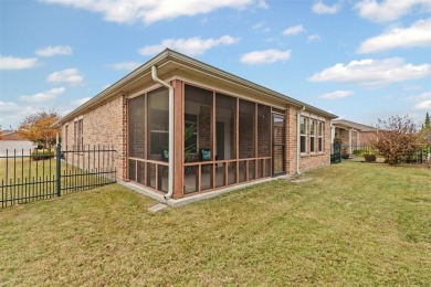 Live the Good Life in This 2-Bed + Flex Room Gem with Screened on Frisco Lakes Golf Course in Texas - for sale on GolfHomes.com, golf home, golf lot