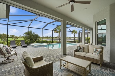 Impeccable 3-Bedroom + Den Home with Golf and Lake Views in on Babcock National Golf Course in Florida - for sale on GolfHomes.com, golf home, golf lot