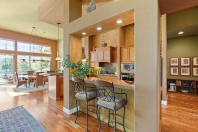 Custom single-level home located on a private gated cul-de-sac on Eagle Crest Golf Resort - Resort Course in Oregon - for sale on GolfHomes.com, golf home, golf lot