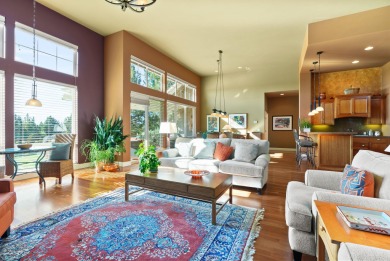 Custom single-level home located on a private gated cul-de-sac on Eagle Crest Golf Resort - Resort Course in Oregon - for sale on GolfHomes.com, golf home, golf lot
