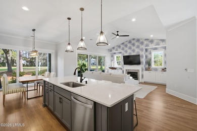 The unicorn of Dataw Island. Built in 2022 and set on an on Dataw Island Club in South Carolina - for sale on GolfHomes.com, golf home, golf lot