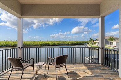 EXCEPTIONAL TWO-STORY HOME IN BSI W/FANTASTIC CANAL BASIN VIEW & on Twin Isles Country Club in Florida - for sale on GolfHomes.com, golf home, golf lot