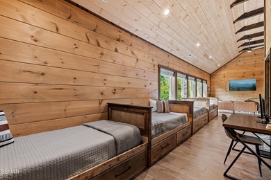 Welcome to Pine Top Escape, a stunning rustic-modern mountain on Bent Creek Golf Course in Tennessee - for sale on GolfHomes.com, golf home, golf lot