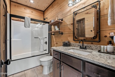 Welcome to Pine Top Escape, a stunning rustic-modern mountain on Bent Creek Golf Course in Tennessee - for sale on GolfHomes.com, golf home, golf lot