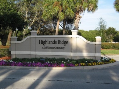 Enjoy your view of the woods, pond, wild life and golf course on Highlands Ridge Golf Course - South in Florida - for sale on GolfHomes.com, golf home, golf lot