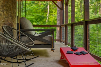 Welcome to Pine Top Escape, a stunning rustic-modern mountain on Bent Creek Golf Course in Tennessee - for sale on GolfHomes.com, golf home, golf lot